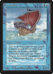 Navio Pirata / Pirate Ship - Magic: The Gathering - MoxLand