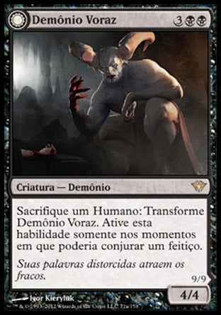 Demônio Voraz / Ravenous Demon - Magic: The Gathering - MoxLand