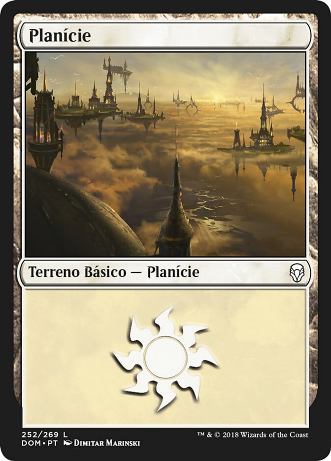 Planície / Plains - Magic: The Gathering - MoxLand