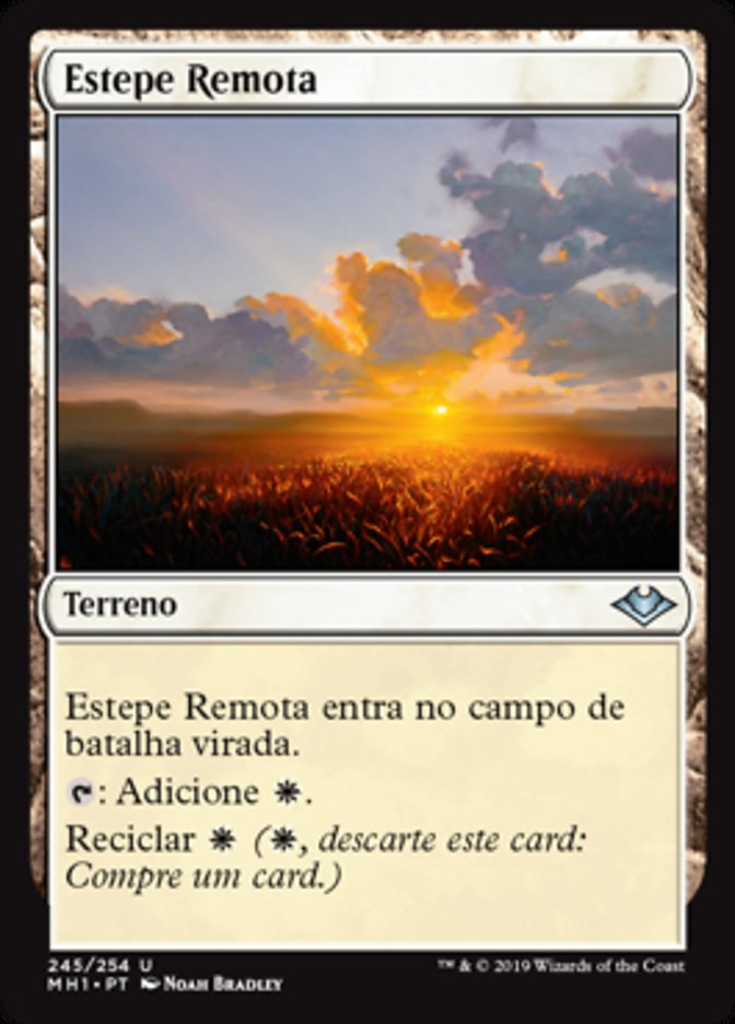 Estepe Remota / Secluded Steppe - Magic: The Gathering - MoxLand