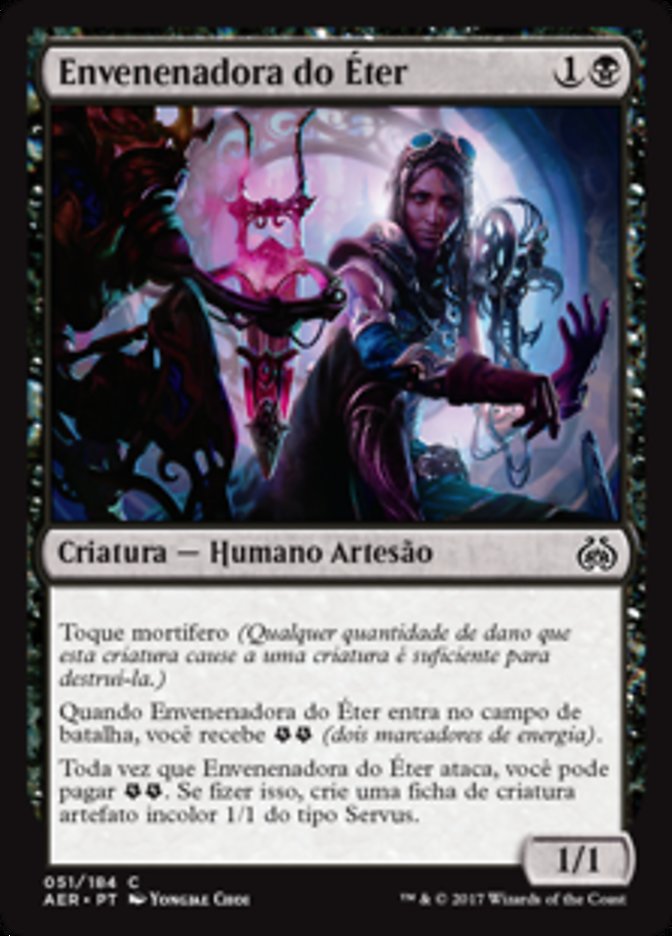 Envenenadora do Éter / Aether Poisoner - Magic: The Gathering - MoxLand