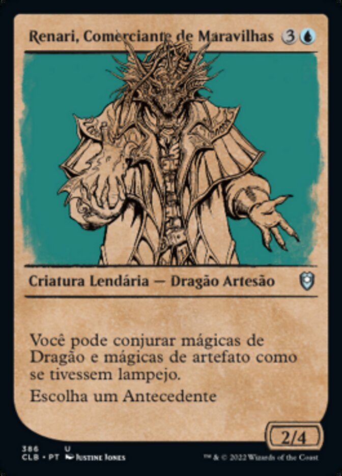 Renari, Comerciante de Maravilhas / Renari, Merchant of Marvels - Magic: The Gathering - MoxLand