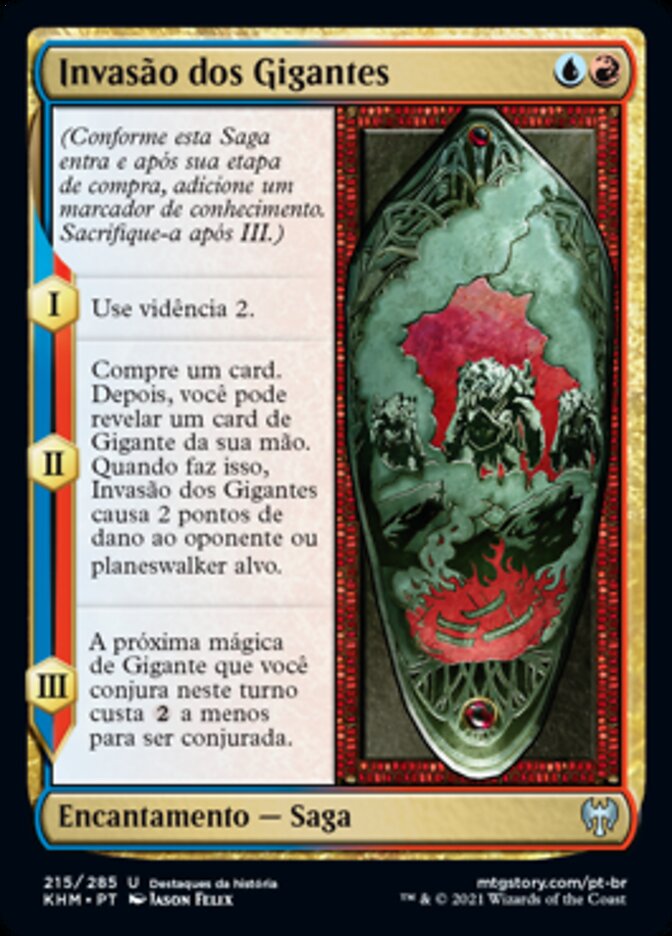 Invasão dos Gigantes / Invasion of the Giants - Magic: The Gathering - MoxLand