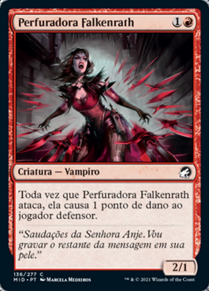Perfuradora Falkenrath / Falkenrath Perforator - Magic: The Gathering - MoxLand