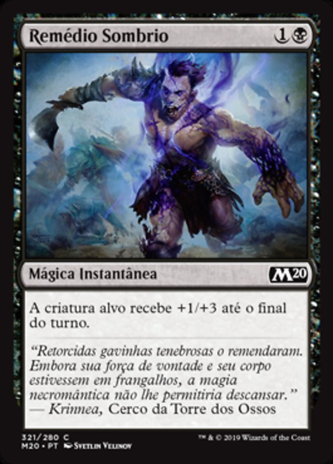 Remédio Sombrio / Dark Remedy - Magic: The Gathering - MoxLand