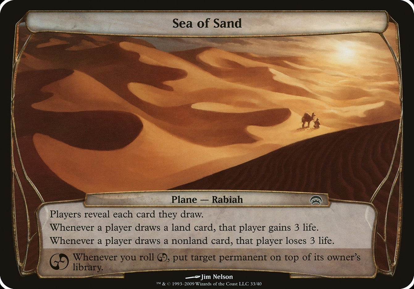 Sea of Sand - Magic: The Gathering - MoxLand