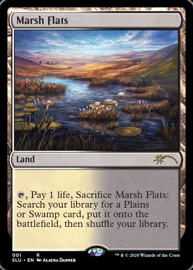 Planície Pantanosa / Marsh Flats - Magic: The Gathering - MoxLand