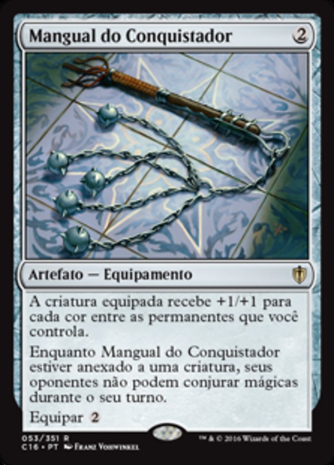 Mangual do Conquistador / Conqueror's Flail - Magic: The Gathering - MoxLand