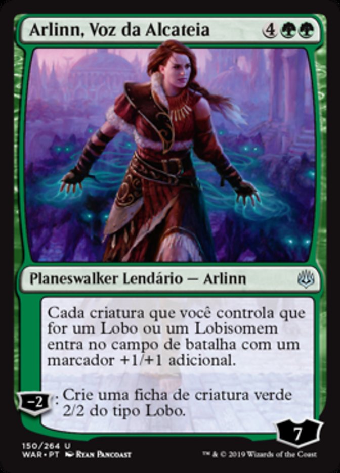 Arlinn, Voz da Alcateia / Arlinn, Voice of the Pack - Magic: The Gathering - MoxLand