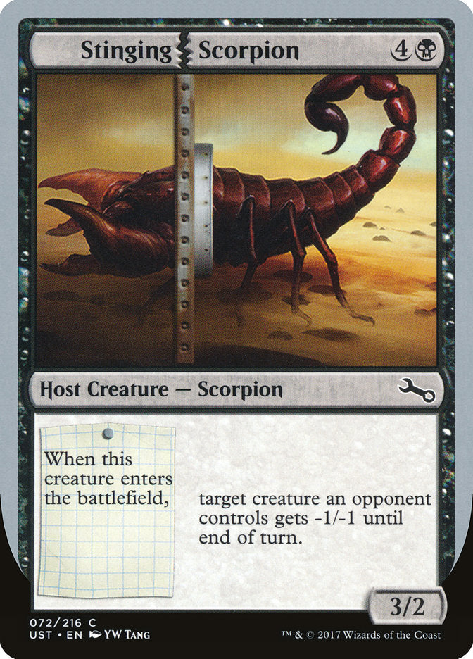 Stinging Scorpion - Magic: The Gathering - MoxLand