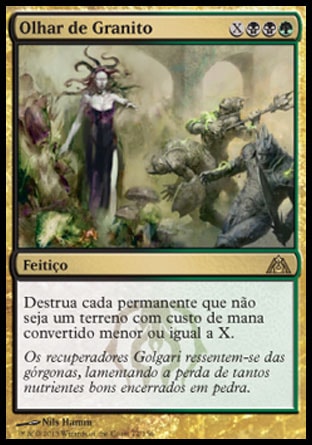 Olhar de Granito / Gaze of Granite - Magic: The Gathering - MoxLand