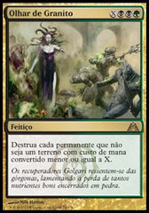 Olhar de Granito / Gaze of Granite - Magic: The Gathering - MoxLand