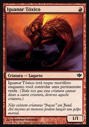 Iguanar Tóxico / Toxic Iguanar - Magic: The Gathering - MoxLand