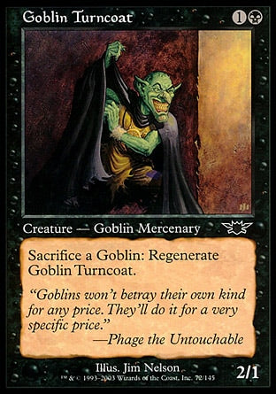 Goblin Vira-Casaca / Goblin Turncoat - Magic: The Gathering - MoxLand