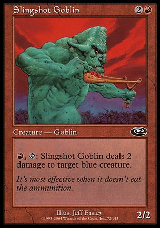 Goblin de Atiradeira / Slingshot Goblin - Magic: The Gathering - MoxLand