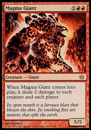 Gigante de Magma / Magma Giant - Magic: The Gathering - MoxLand