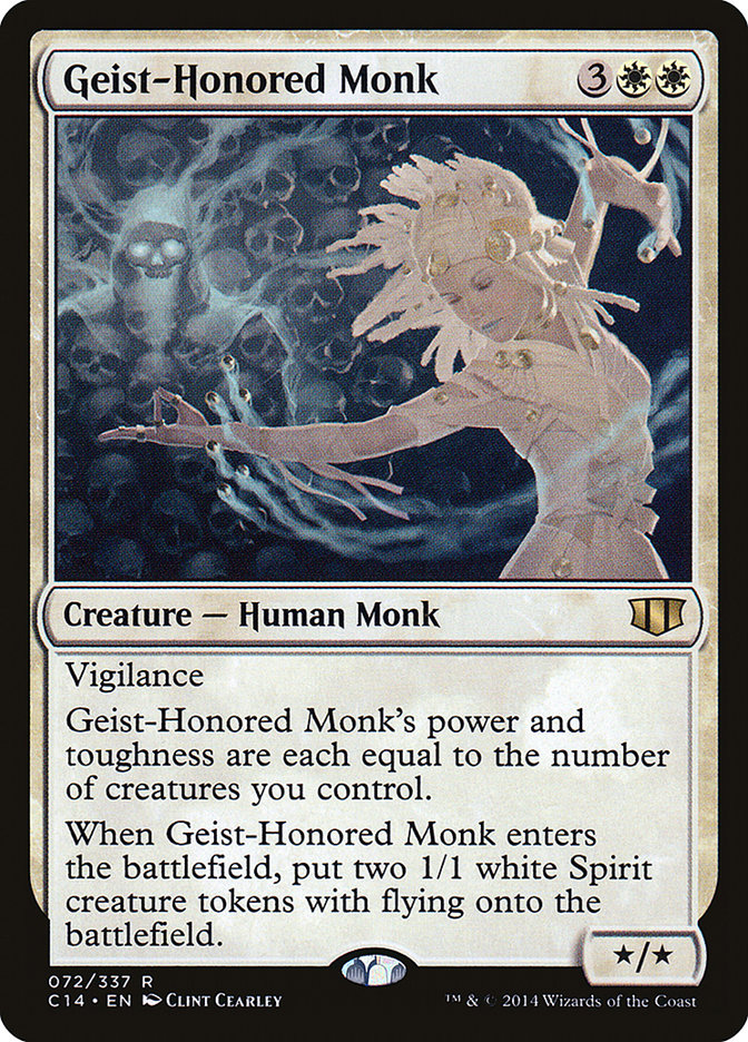 Monge Honrado pelo Geist / Geist-Honored Monk - Magic: The Gathering - MoxLand