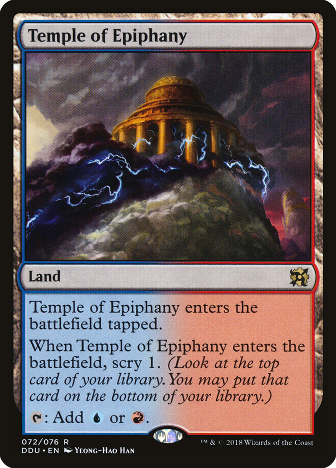 Templo da Epifania / Temple of Epiphany - Magic: The Gathering - MoxLand