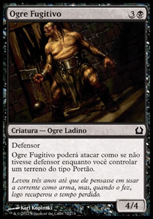 Ogre Fugitivo / Ogre Jailbreaker - Magic: The Gathering - MoxLand