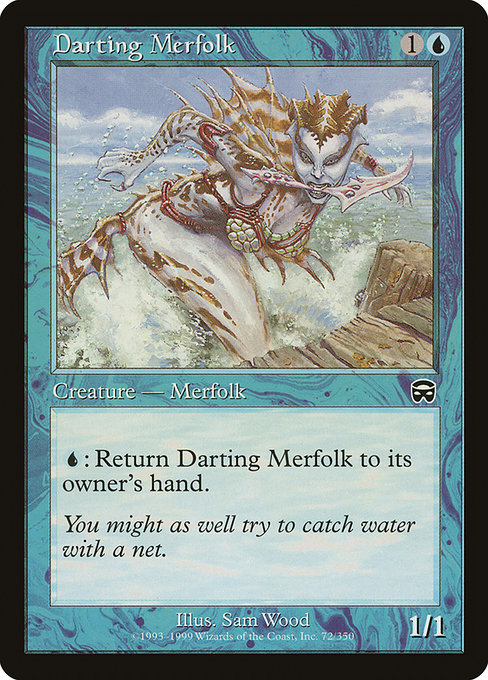 Tritão Dardejante / Darting Merfolk - Magic: The Gathering - MoxLand