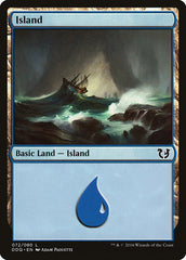 Ilha / Island - Magic: The Gathering - MoxLand