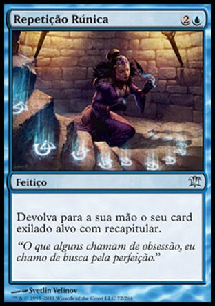 Repetição Rúnica / Runic Repetition - Magic: The Gathering - MoxLand