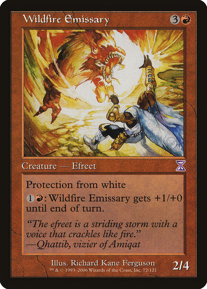 Emissário do Domínio Ígneo / Wildfire Emissary - Magic: The Gathering - MoxLand