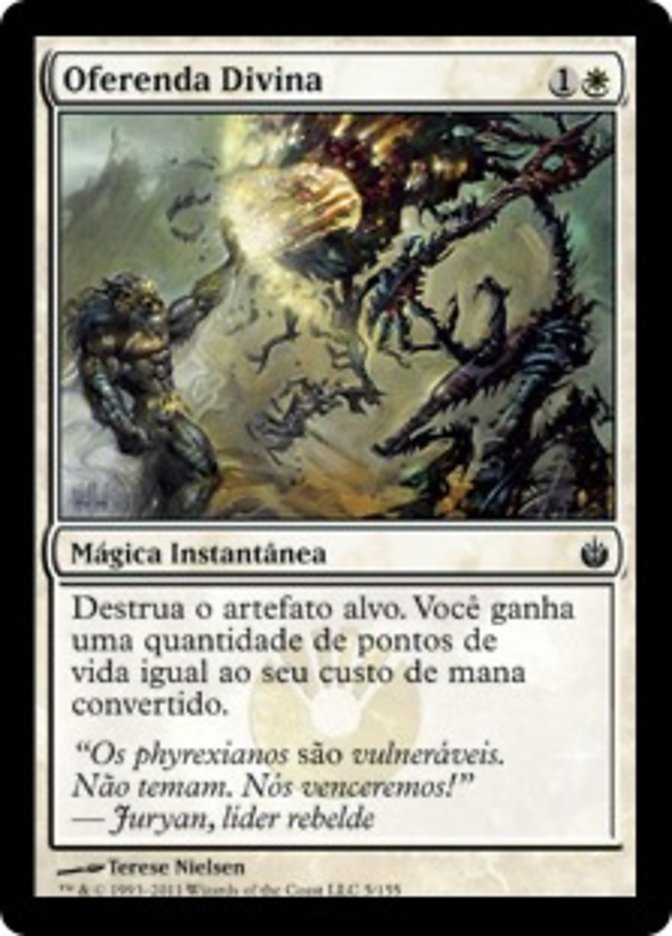 Oferenda Divina / Divine Offering - Magic: The Gathering - MoxLand