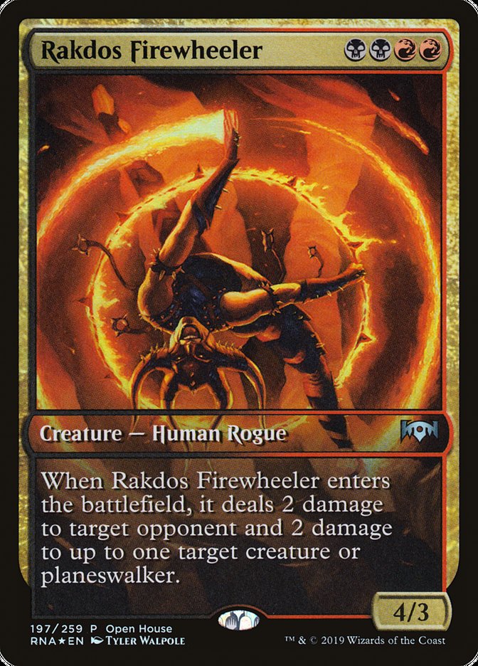 Malabarista de Fogo Rakdos / Rakdos Firewheeler - Magic: The Gathering - MoxLand