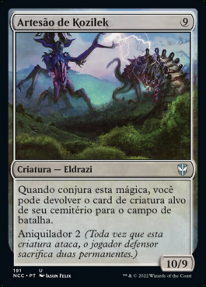 Artesão de Kozilek / Artisan of Kozilek - Magic: The Gathering - MoxLand