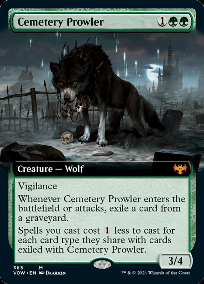 Espreitador do Sepulcrário / Cemetery Prowler - Magic: The Gathering - MoxLand