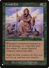 Chamado do Druida / Druid's Call - Magic: The Gathering - MoxLand