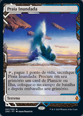 Praia Inundada / Flooded Strand - Magic: The Gathering - MoxLand