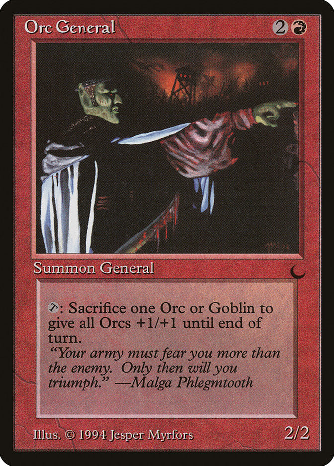 Orc General / Orc General - Magic: The Gathering - MoxLand