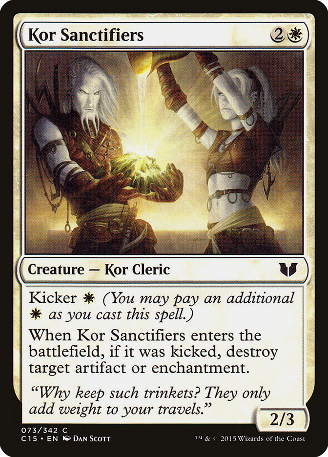 Purificadores Kor / Kor Sanctifiers - Magic: The Gathering - MoxLand