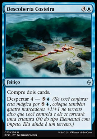 Descoberta Costeira / Coastal Discovery - Magic: The Gathering - MoxLand