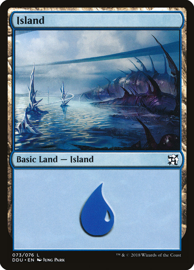 Ilha / Island - Magic: The Gathering - MoxLand