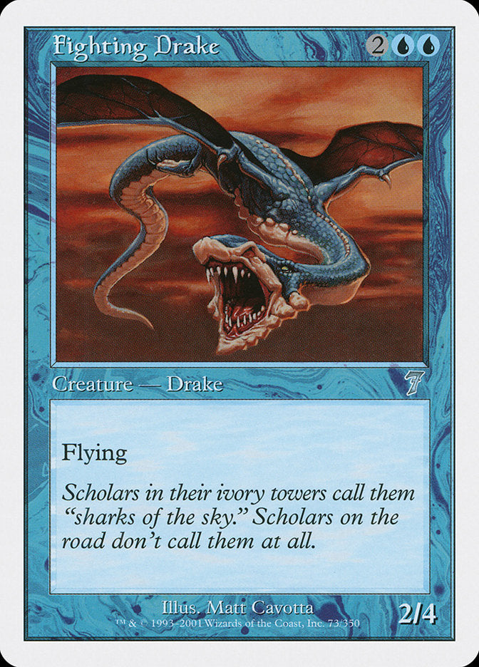 Dragonete Combatente / Fighting Drake - Magic: The Gathering - MoxLand