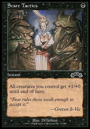 Estratégia de Terror / Scare Tactics - Magic: The Gathering - MoxLand