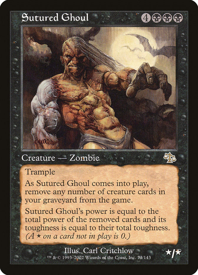 Carniçal Suturado / Sutured Ghoul - Magic: The Gathering - MoxLand