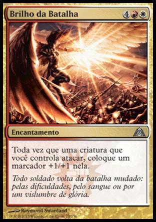 Brilho da Batalha / Gleam of Battle - Magic: The Gathering - MoxLand