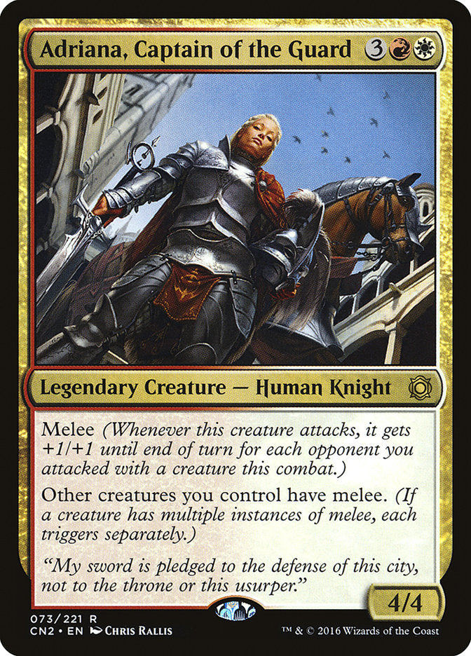 Adriana, Captain of the Guard / Adriana, Captain of the Guard - Magic: The Gathering - MoxLand