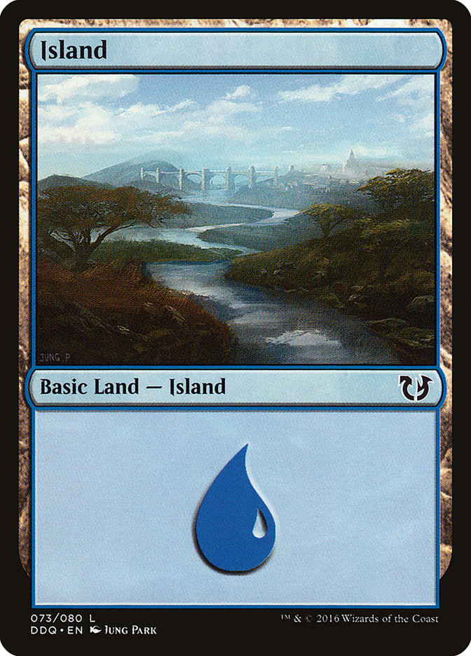 Ilha / Island - Magic: The Gathering - MoxLand