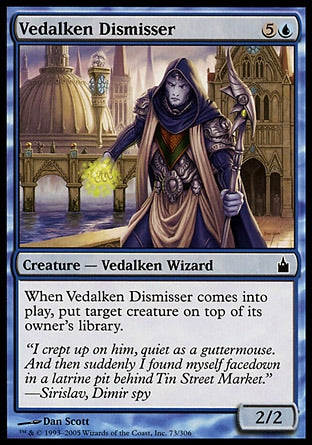 Liberador Vedalkeano / Vedalken Dismisser - Magic: The Gathering - MoxLand