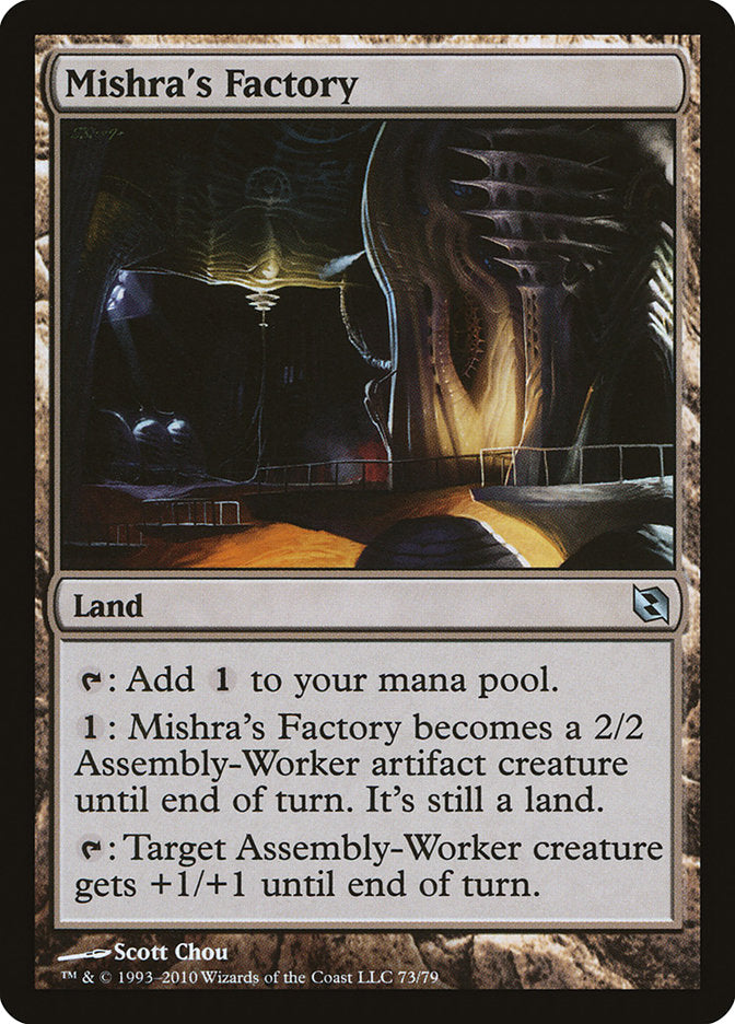 Fábrica de Mishra / Mishra's Factory - Magic: The Gathering - MoxLand