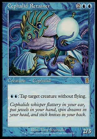 Lacaio Cefálida / Cephalid Retainer - Magic: The Gathering - MoxLand