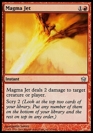 Jato de Magma / Magma Jet - Magic: The Gathering - MoxLand