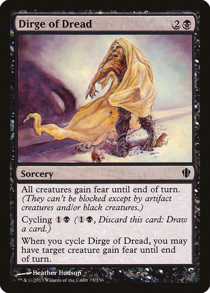 Nênia do Horror / Dirge of Dread - Magic: The Gathering - MoxLand