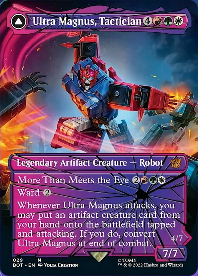 Ultra Magnus, Estrategista / Ultra Magnus, Tactician - Magic: The Gathering - MoxLand