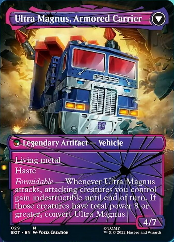 Ultra Magnus, Estrategista / Ultra Magnus, Tactician - Magic: The Gathering - MoxLand